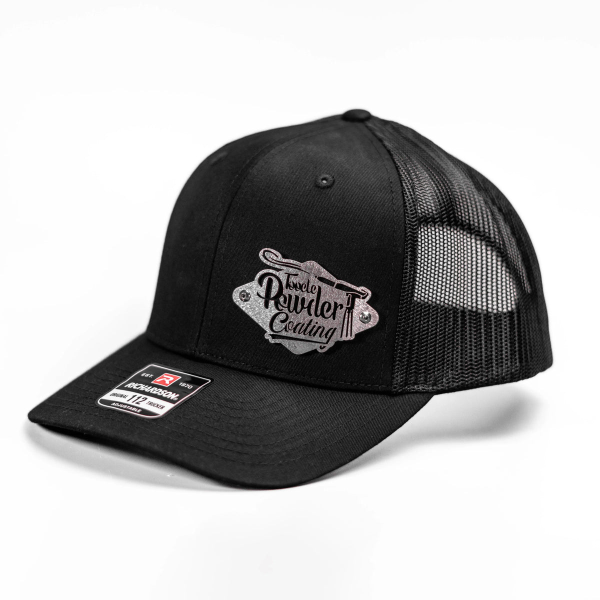 Emblem Mesh Hat ⬥ Black – Zillionaire Goat Club