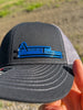 Custom Company Badge Hats With Logo - Powder Coated Design