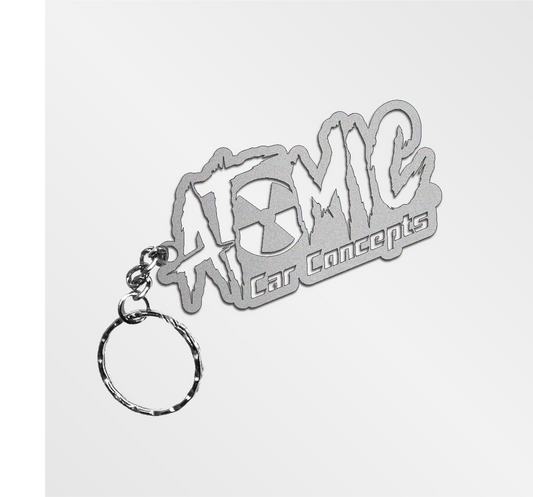 Custom Keychain - Single Layer Brushed - Headgear Hats