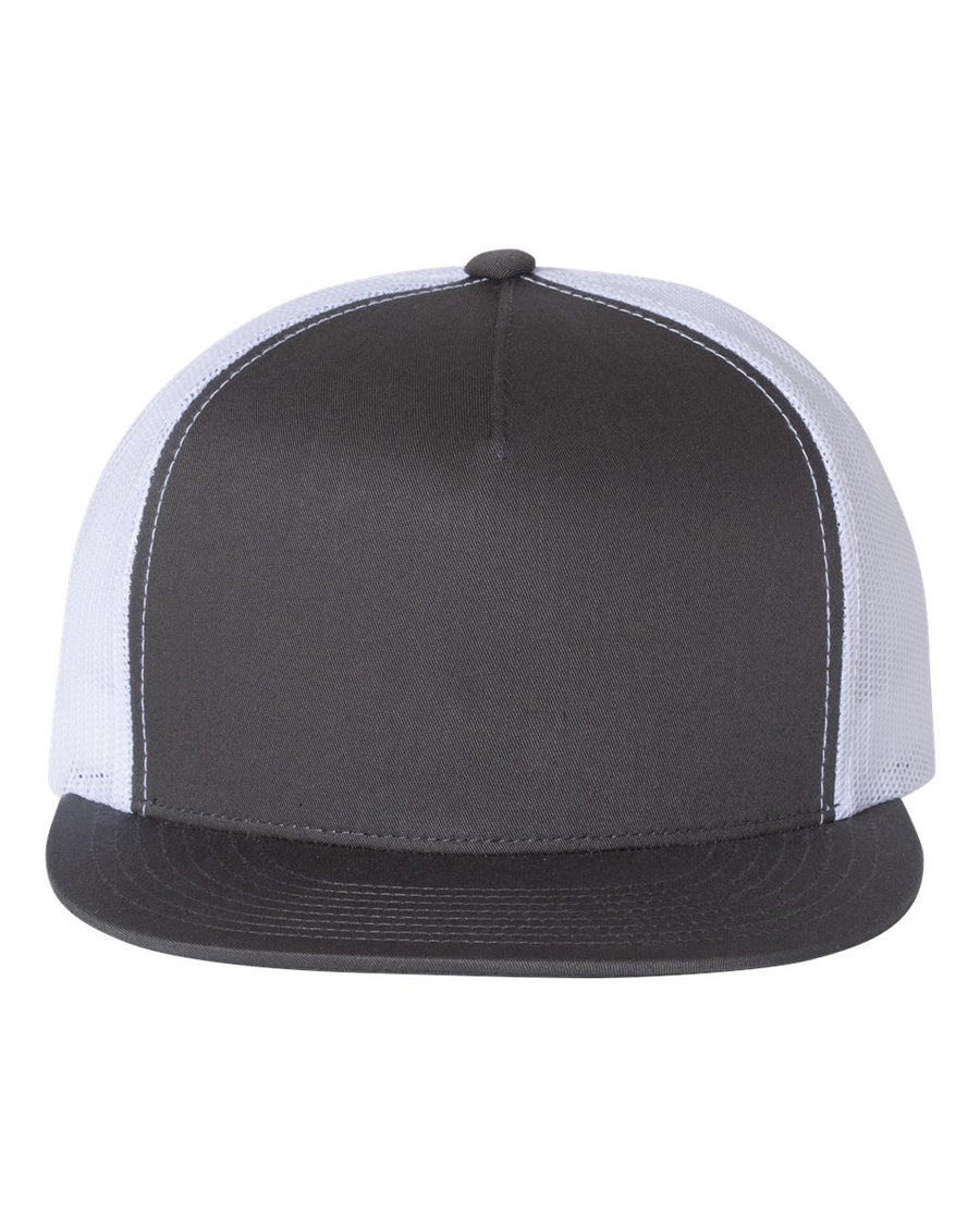 YP Classics 6006 Five Panel - Custom Company Badge Hats With Logo - Fully Customizable (Copy) — view 7