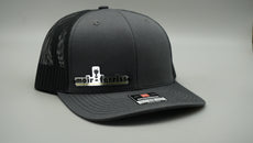 Custom Company Badge Hats With Logo - Mesh Trucker Hat – Full Color Raised Badging