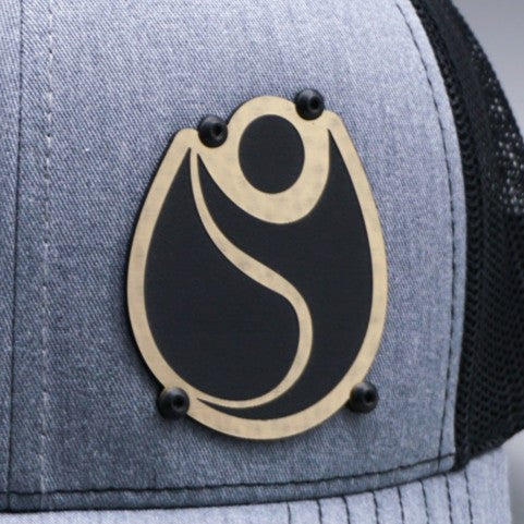 Economy Mesh Trucker - Custom Company Badge Hats With Logo - Fully Customizable