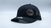 Custom Company Badge Hats With Logo - Powder Coated Design