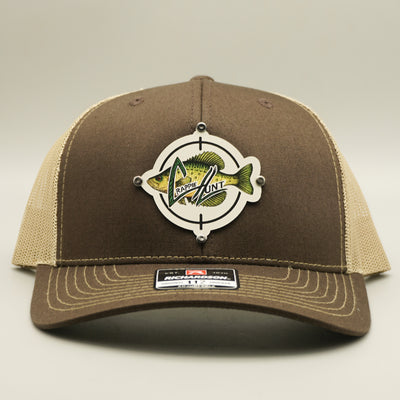 Custom Company Badge Hats With Logo - Mesh Trucker Hat – Full Color Raised Badging