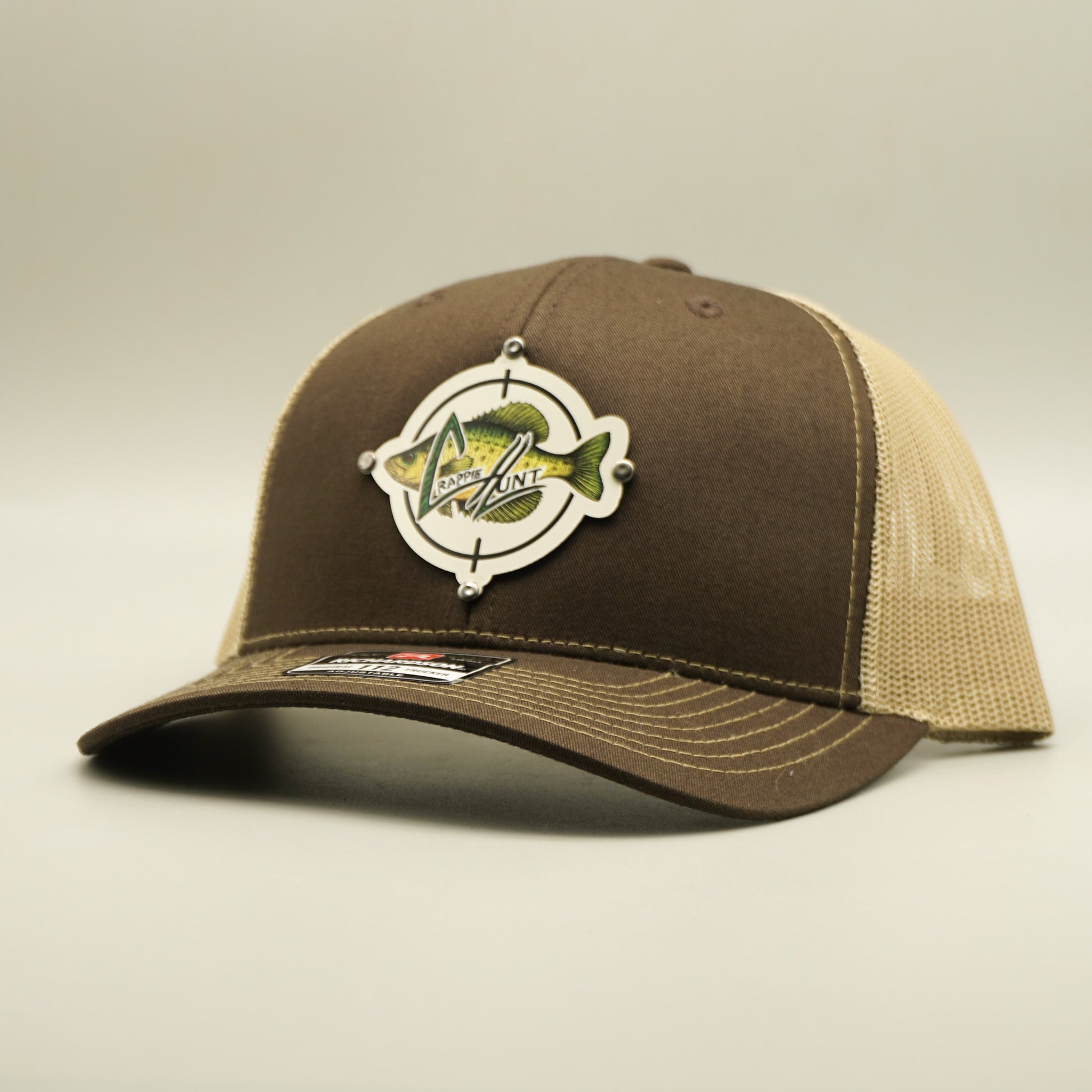 Custom Company Badge Hats With Logo - Mesh Trucker Hat – Full Color Raised Badging
