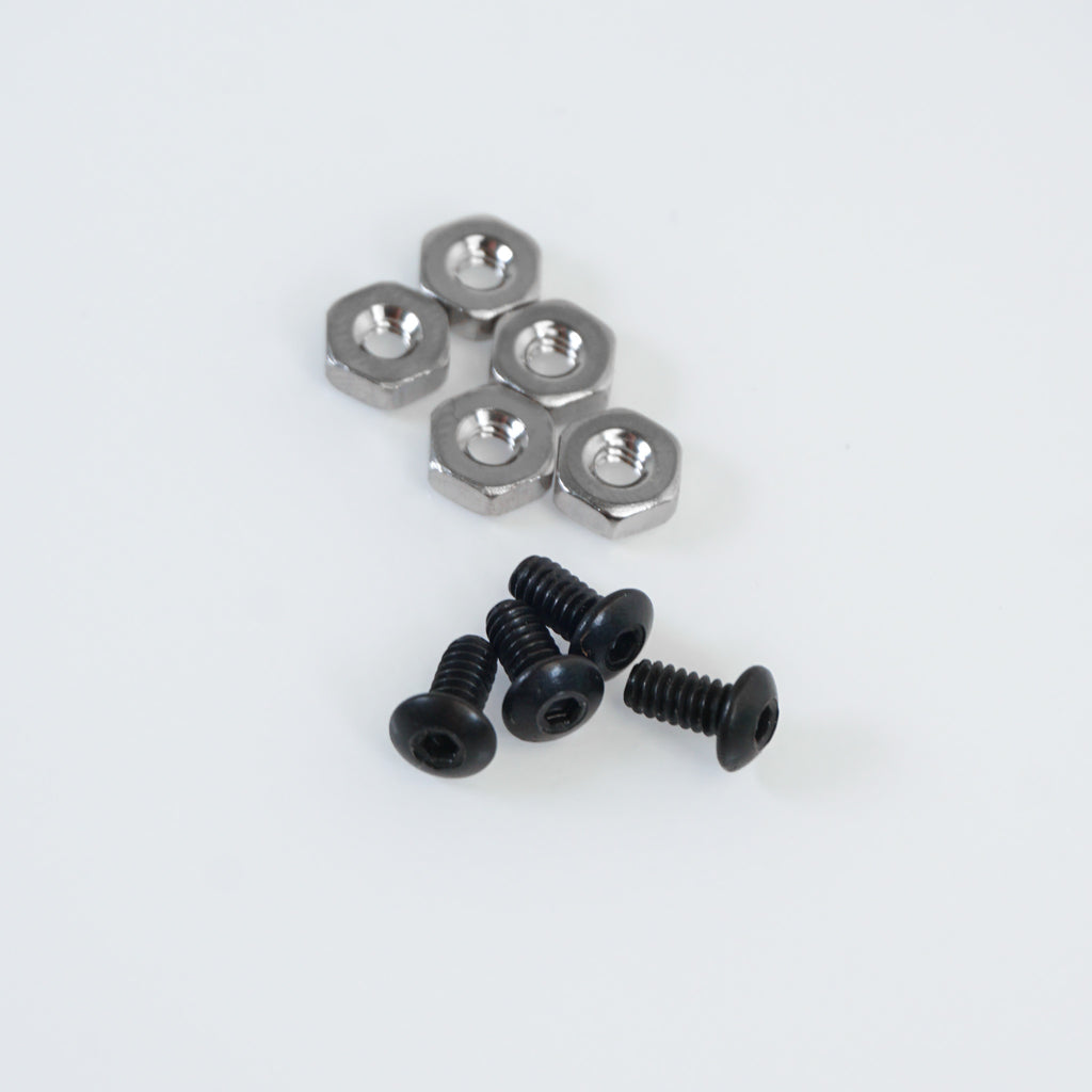 Badge Kit - Engraved Brushed Silver Polymer