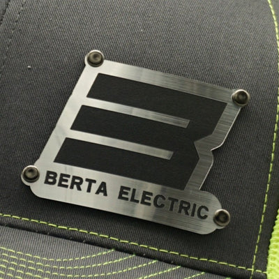 Custom Company Beanie - Raised Badge - Design Your Own