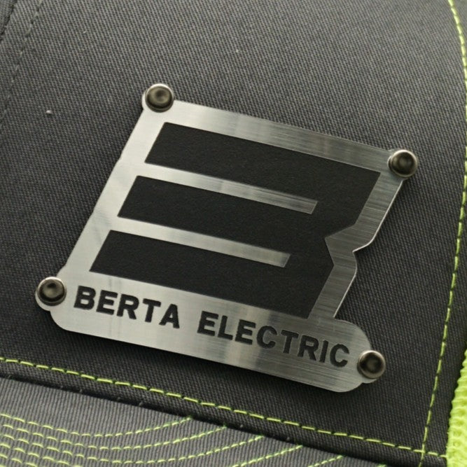 Custom Company Beanie - Raised Badge - Design Your Own