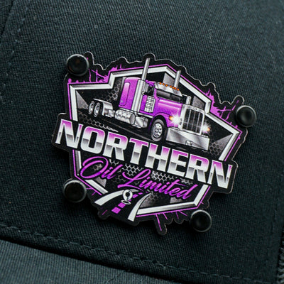 Custom Company Beanie - Raised Badge - Design Your Own