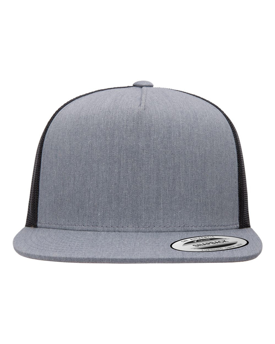 YP Classics 6006 Five Panel - Custom Company Badge Hats With Logo - Fully Customizable (Copy) — view 8
