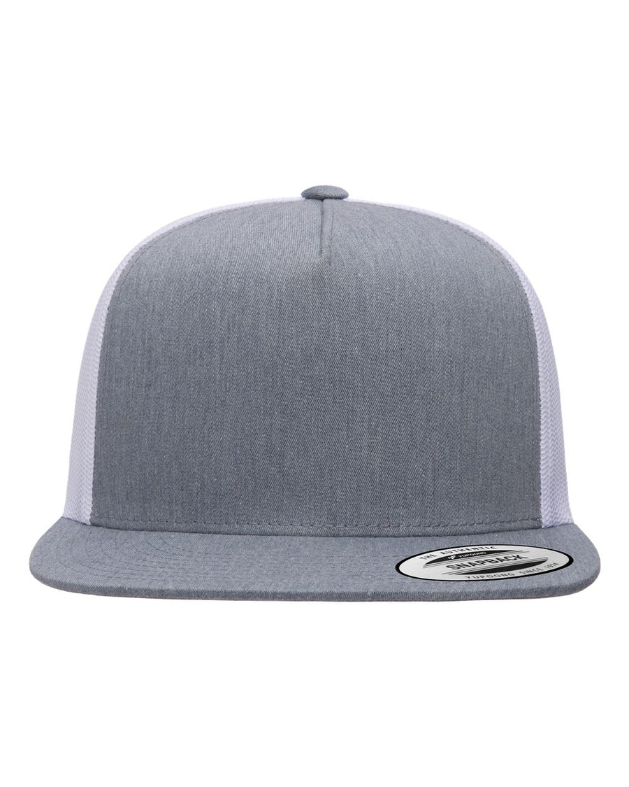 YP Classics 6006 Five Panel - Custom Company Badge Hats With Logo - Fully Customizable (Copy) — view 9