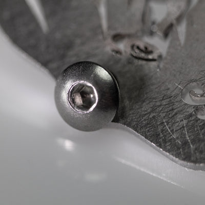 Badge Kit - Brushed Stainless Steel - Headgear Hats