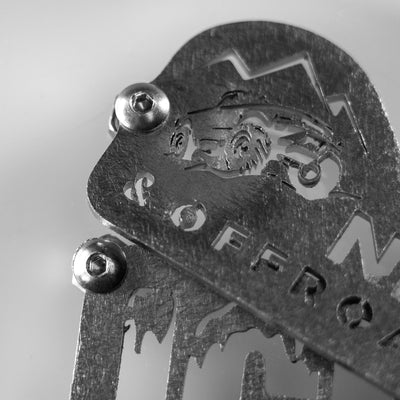 Badge Kit - Brushed Stainless Steel - Headgear Hats