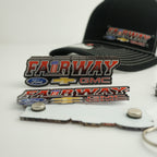 Medium Business Bundle - 25 Full Color Badge Hats, Keychains and Universal Badges