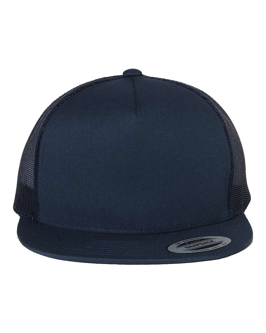 YP Classics 6006 Five Panel - Custom Company Badge Hats With Logo - Fully Customizable (Copy) — view 10
