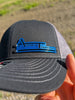 Custom Company Badge Hats With Logo - Powder Coated Design