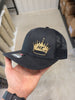 Custom Company Badge Hats With Logo - Powder Coated Design