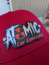 Custom Company Badge Hats With Logo - Mesh Trucker Hat – Full Color Raised Badging