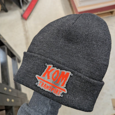 Custom Company Beanie - Raised Badge - Design Your Own