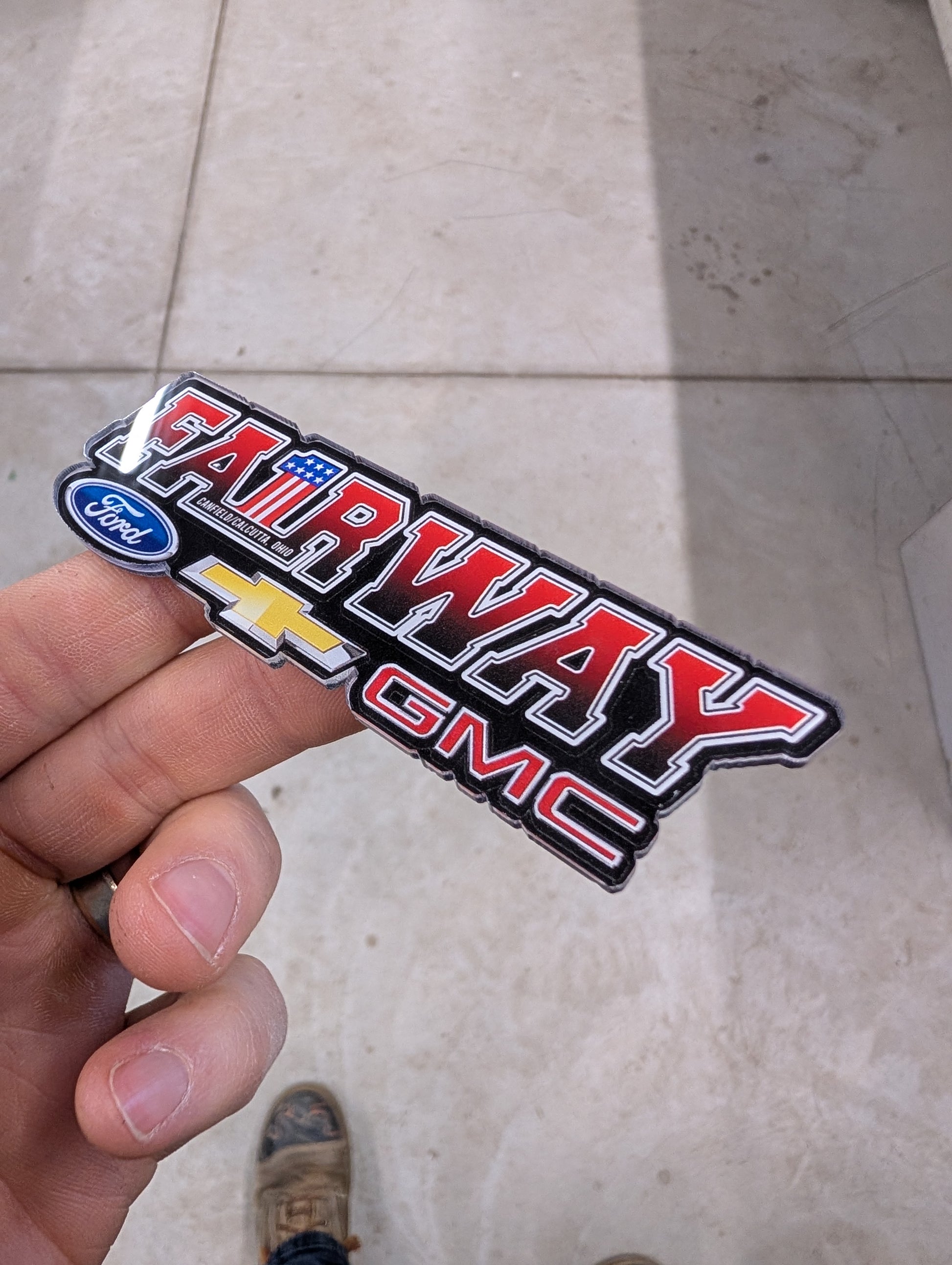 Medium Business Bundle - 25 Full Color Badge Hats, Keychains and Universal Badges