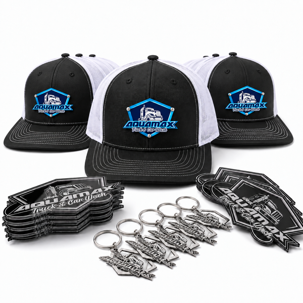 Small Business Bundle - 10 Badge Hats, Keychains and Universal Badges