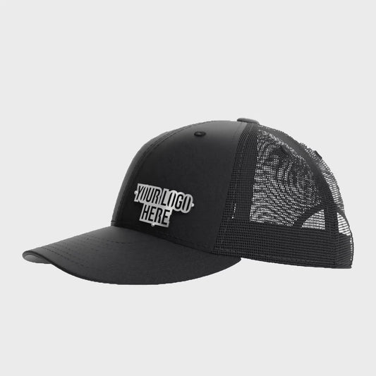 Economy Mesh Trucker - Custom Company Badge Hats With Logo - Fully Customizable